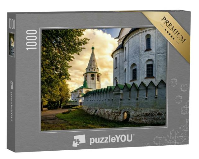 Puzzle 1000 Teile „Suzdal Kreml bei Sonnenuntergang, Russland“