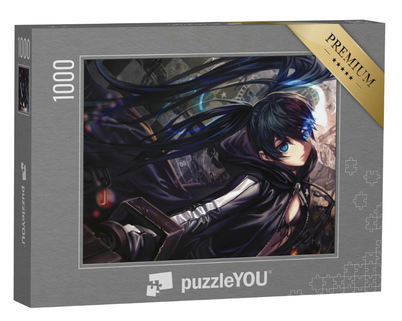 Puzzle 1000 Teile „Ein Mädchen im Anime-Stil “