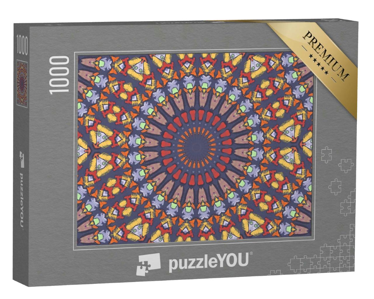 Puzzle 1000 Teile „Мandala-Kaleidoskop“