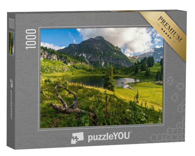 Puzzle 1000 Teile „Fantastische Wanderung im schönen Lechquellengebirge“