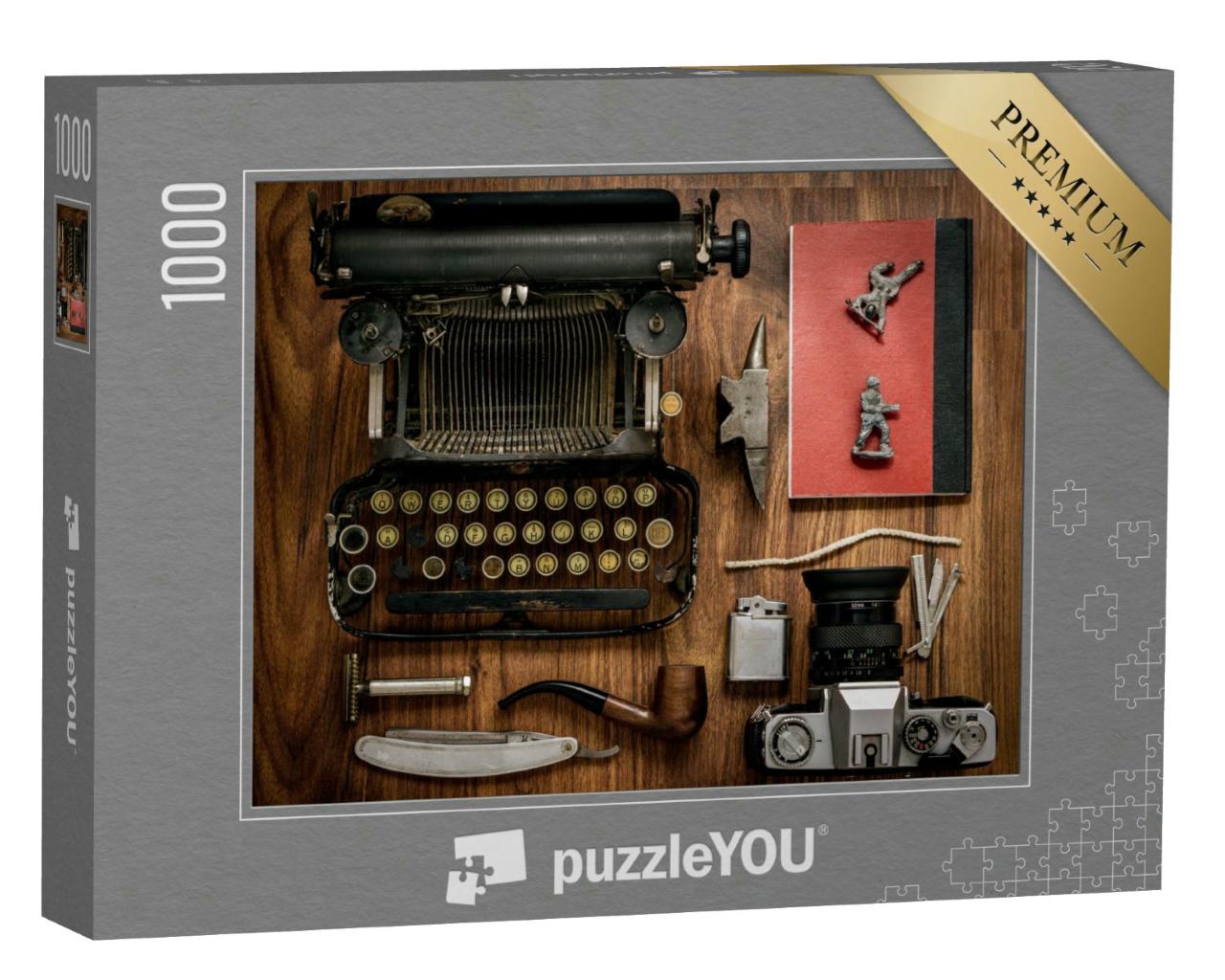 Puzzle 1000 Teile „Nostalgie aus vergangenen Zeiten “