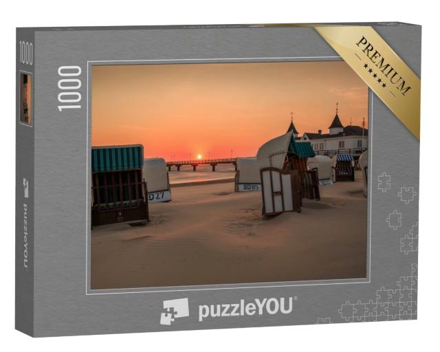 Puzzle 1000 Teile „Pier Ahlbeck, Ostsee, Insel Usedom“