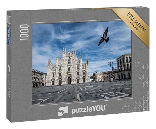 Puzzle 1000 Teile „Fassade des Doms von Mailand“