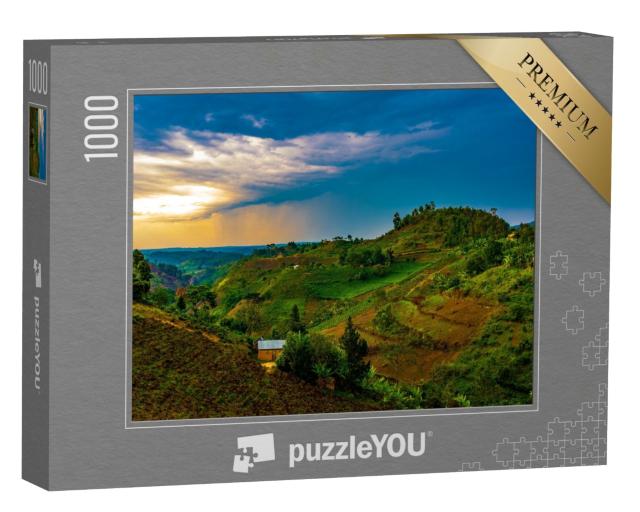 Puzzle 1000 Teile „Queen Elizabeth National Park, Uganda, Zentralafrika“