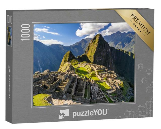 Puzzle 1000 Teile „Machu Picchu, historisches Heiligtum in Peru“