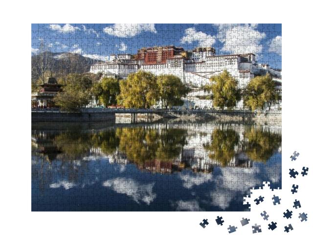 Puzzle 1000 Teile „Potala-Palast, Tibet“