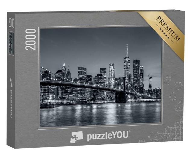 Puzzle 2000 Teile „New York City: Manhattans Skyline“