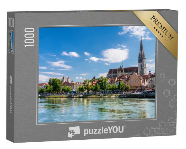 Puzzle 1000 Teile „Regensburg in der Oberpfalz, Bayern“
