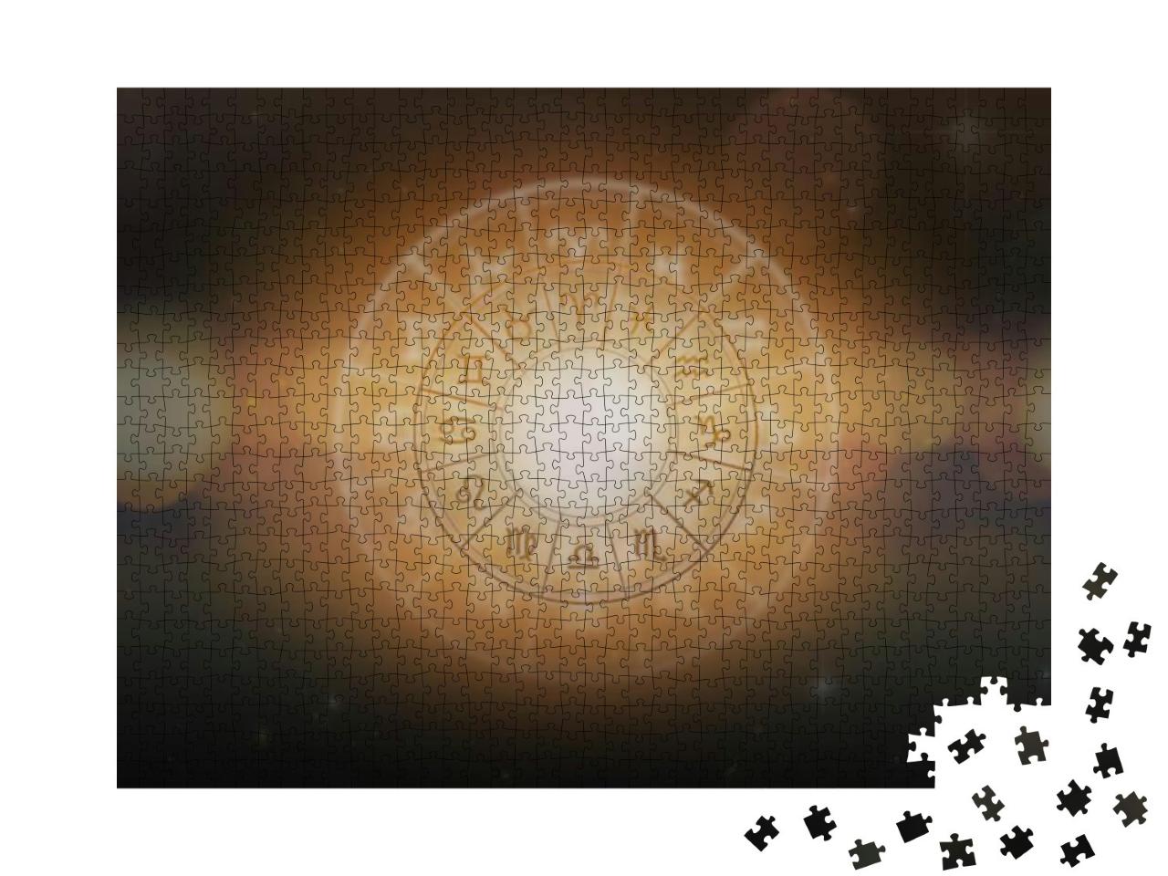 Puzzle 1000 Teile „Horoskop, Astrologie, Sternzeichen“