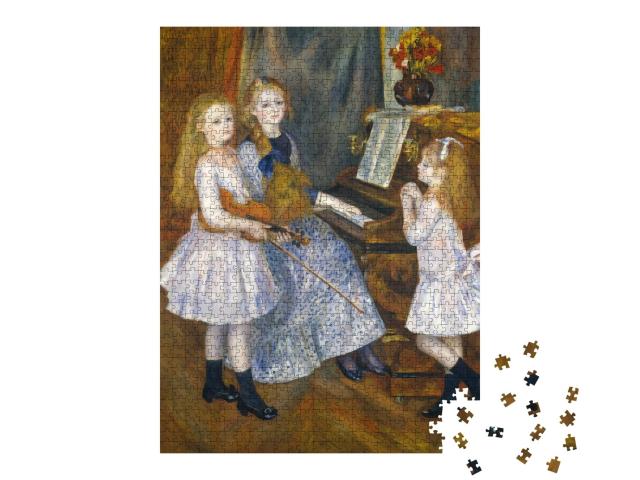 Puzzle 1000 Teile „Auguste Renoir - Die Töchter von Catulle Mendes“