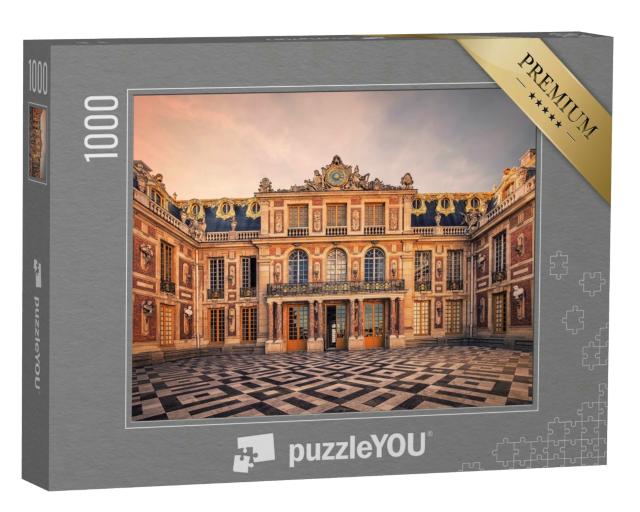 Puzzle 1000 Teile „Schlossfassade von Versailles bei Paris“