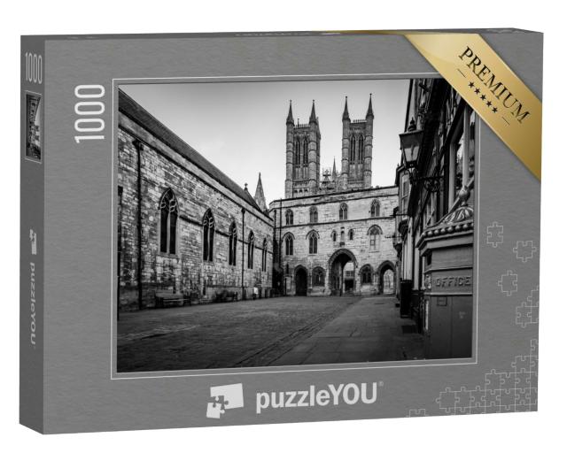 Puzzle 1000 Teile „Lincoln, historische Stadt in England “