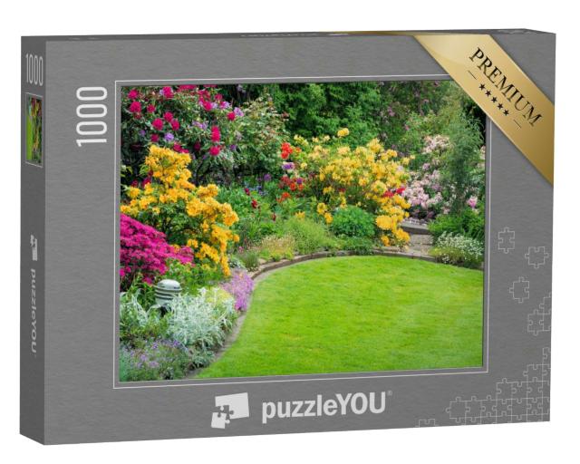 Puzzle 1000 Teile „Schöner Garten im Frühling“