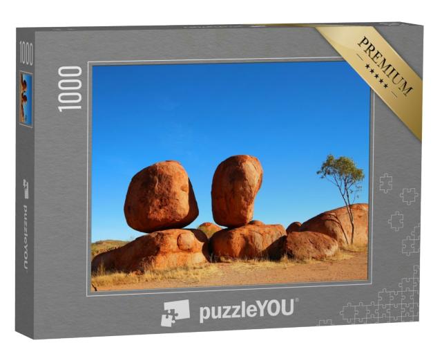 Puzzle 1000 Teile „Felsformation Devils Marbles im australischen Outback“