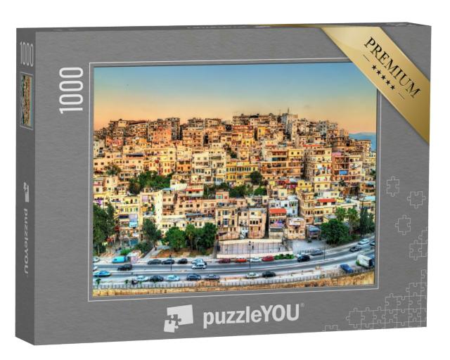 Puzzle 1000 Teile „Stadtbild von Tripoli, der größten Stadt im Nordlibanon“