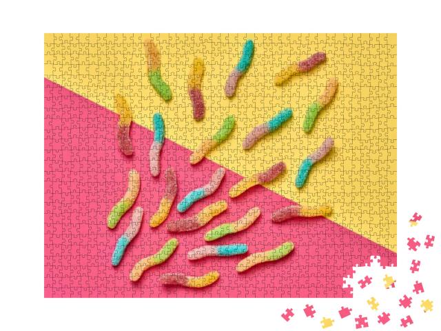 Puzzle 1000 Teile „Bunte Gummibärchen“