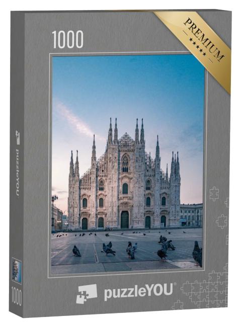 Puzzle 1000 Teile „Mailänder Dom, größte Kirche Italiens“