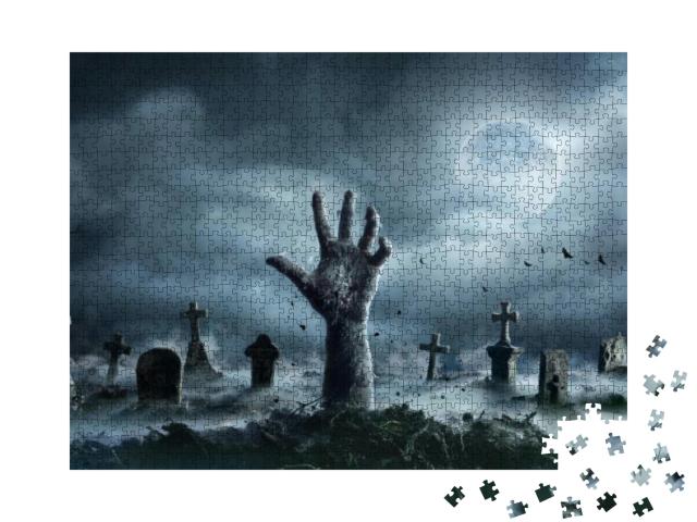 Puzzle 1000 Teile „Zombie, Kostüm“