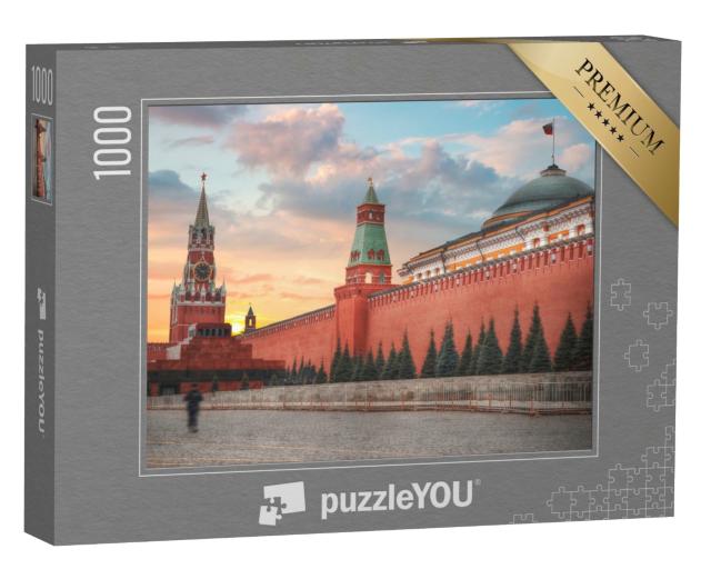 Puzzle 1000 Teile „Kreml, offizielle Residenz des Präsidenten der Russischen Föderation“