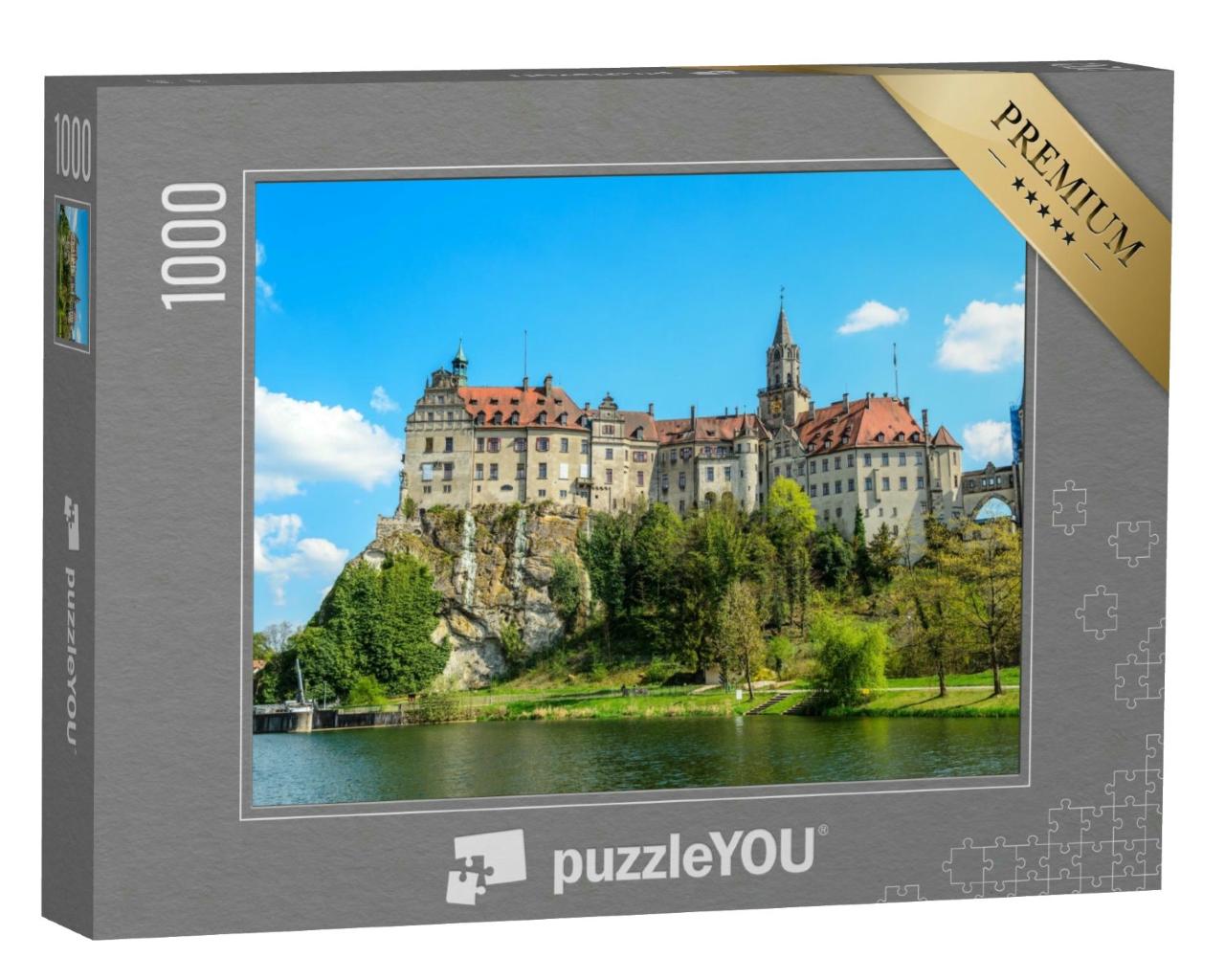 Puzzle 1000 Teile „Imposantes Schloss Sigmaringen an der Donau“
