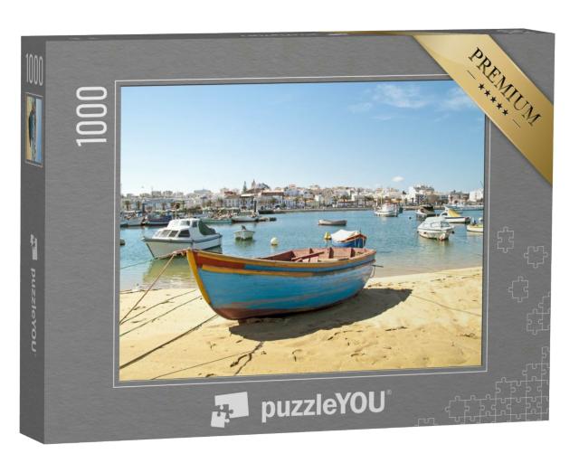 Puzzle 1000 Teile „Hafen von Lagos an der Algarve in Portugal“