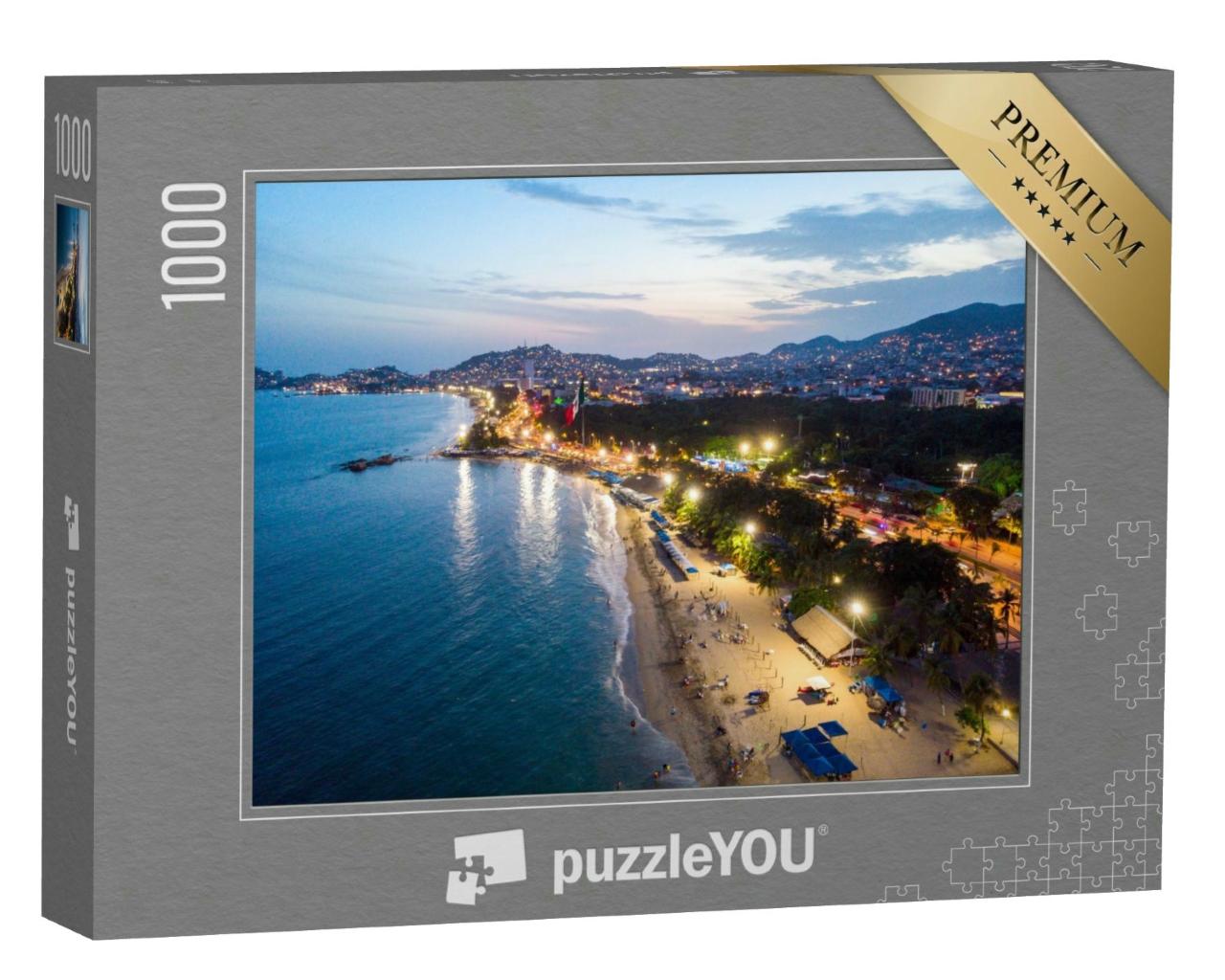 Puzzle 1000 Teile „Acapulco im Sonnenuntergang, Mexikko“