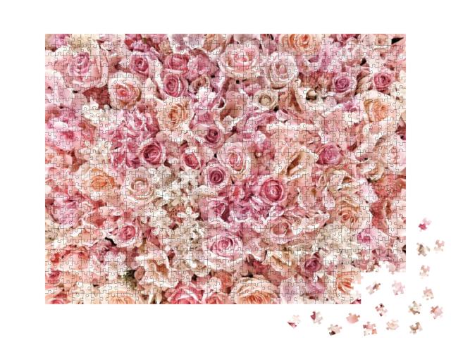 Puzzle 1000 Teile „Wundervoll duftende Sommerblumen“