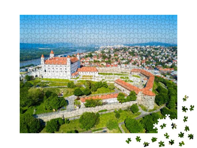 Puzzle 1000 Teile „Bratislava Burg in der gleichnamigen Hauptstadt der Slowakei“