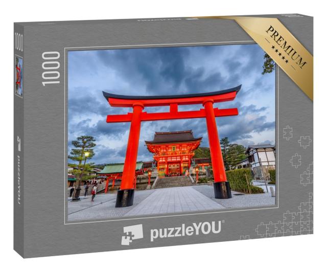 Puzzle 1000 Teile „Fushimi Inari-Schrein in Kyoto, Japan“