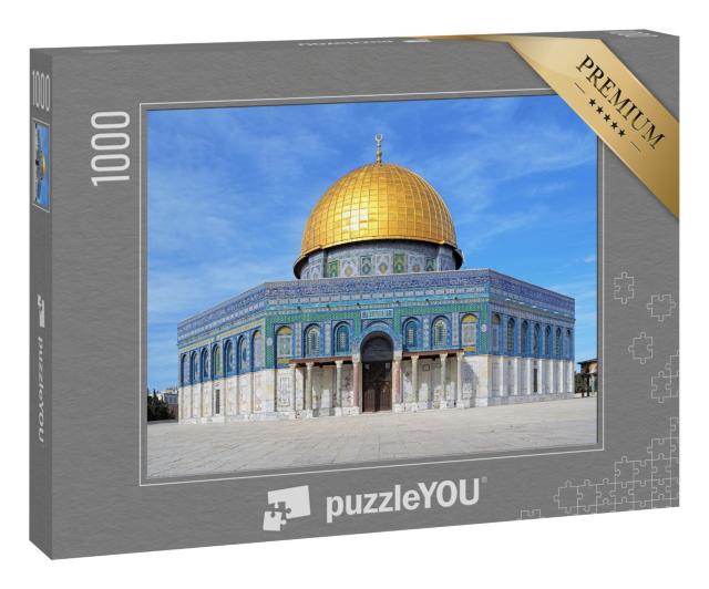 Puzzle 1000 Teile „Felsendom in Jerusalem“
