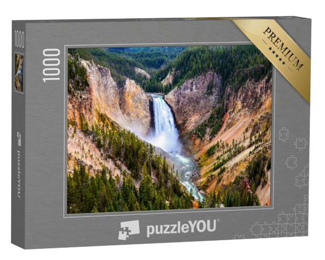 Puzzle 1000 Teile „Der Yellowstone National Park “