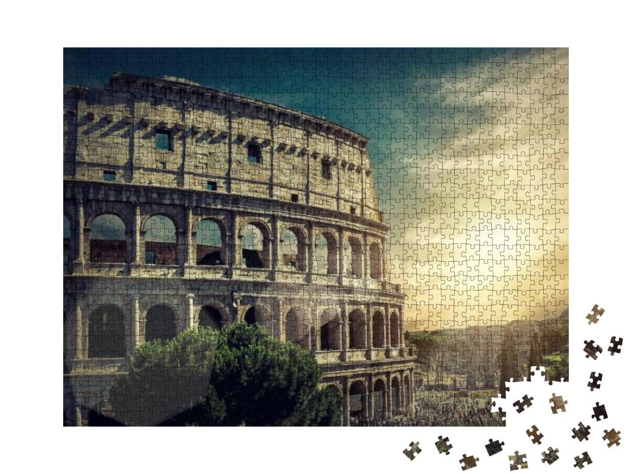 Puzzle 1000 Teile „Kolosseum, Rom“
