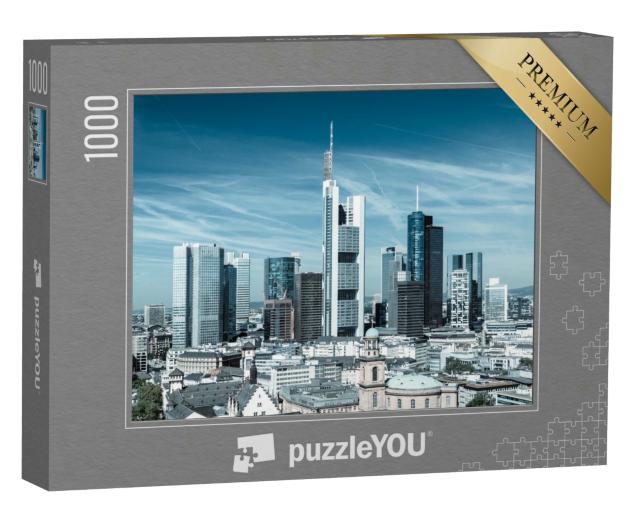 Puzzle 1000 Teile „Bankenviertel von Frankfurt am Main“