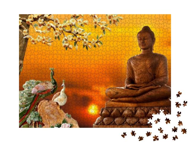 Puzzle 1000 Teile „3D Buddha “
