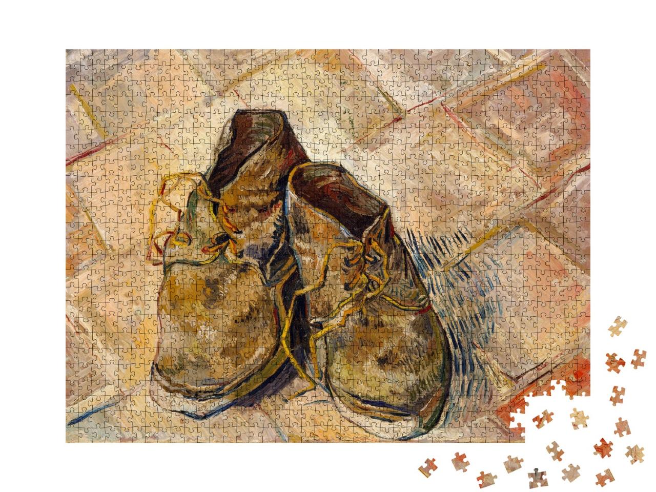 Puzzle 1000 Teile „Vincent van Gogh - Schuhe“