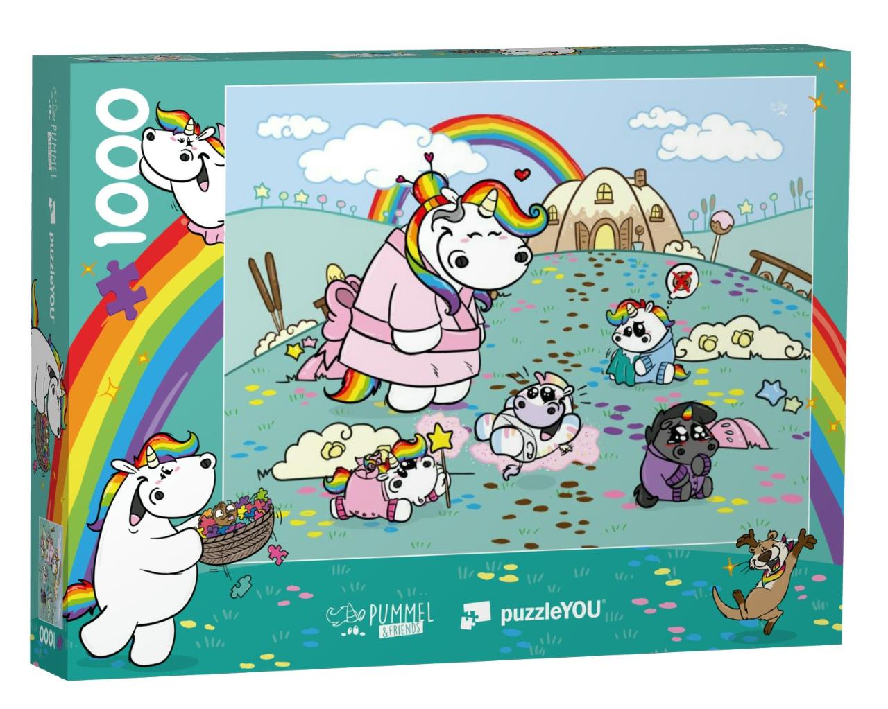 Puzzle 1000 Teile „Pummeleinhorn: Pummel & Friends - Pummeline-Babies“