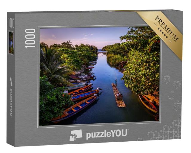 Puzzle 1000 Teile „Rafting auf dem White River in St. Ann, Jamaika“
