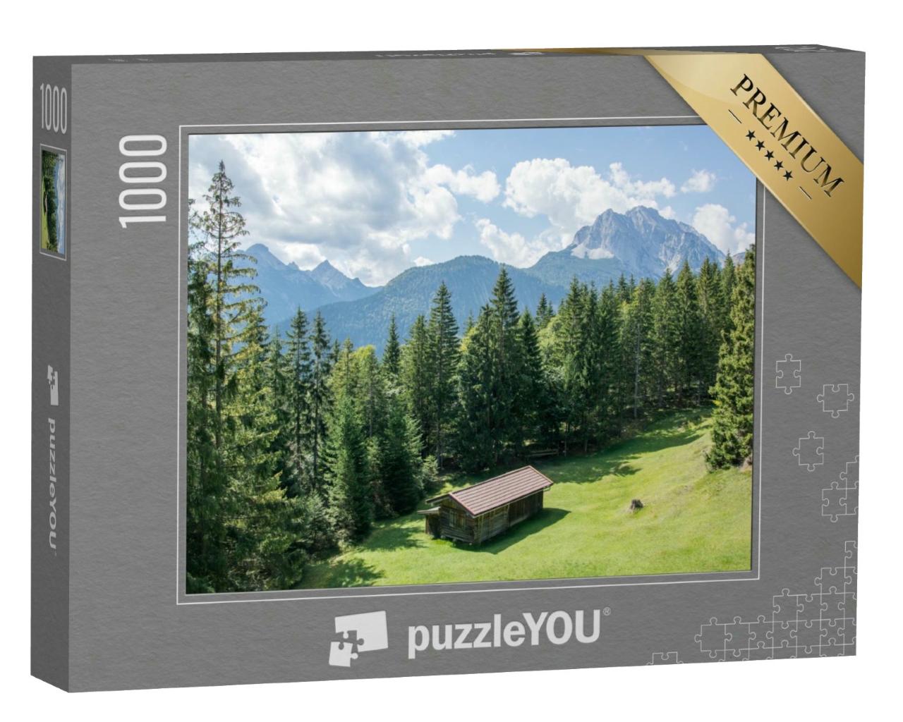 Puzzle 1000 Teile „Wettersteingebirge“