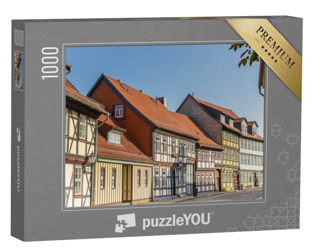 Puzzle 1000 Teile „Fachwerkhäuser in Wernigerode, Deutschland“