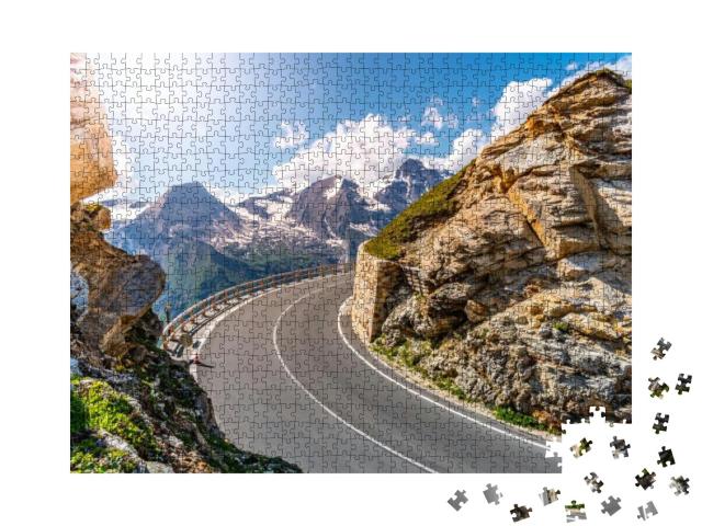 Puzzle 1000 Teile „Großglockner-Hochalpenstraße, Österreich“