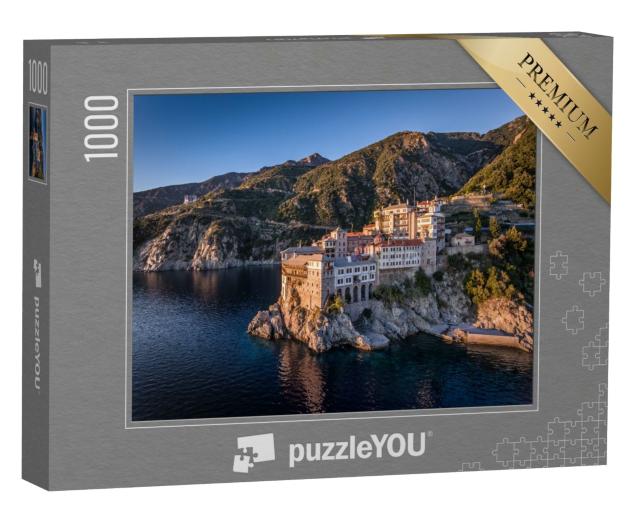 Puzzle 1000 Teile „Berg Athos - Heiliger Berg“