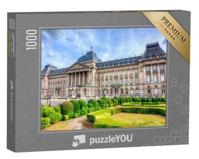 Puzzle 1000 Teile „Königlicher Palast von Brüssel, Belgien“