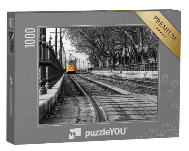 Puzzle 1000 Teile „Straßenbahn in Budapest, Ungarn“
