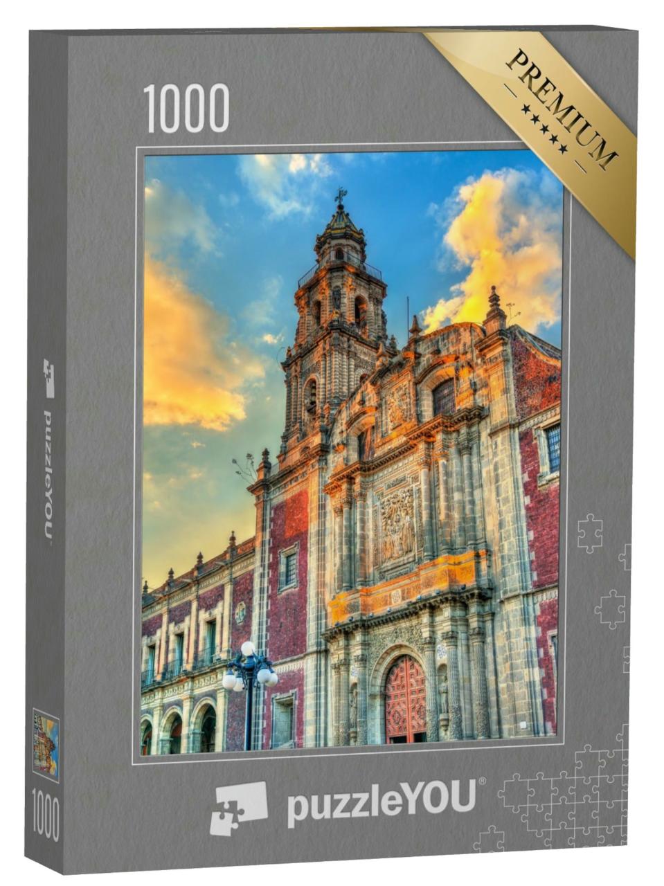 Puzzle 1000 Teile „Santo Domingo in Mexiko-Stadt“