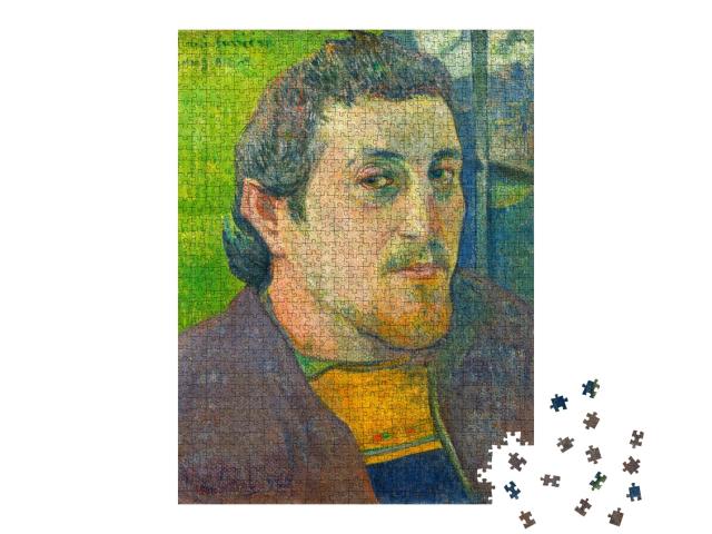 Puzzle 1000 Teile „Paul Gauguin - Carrière gewidmetes Selbstporträt“
