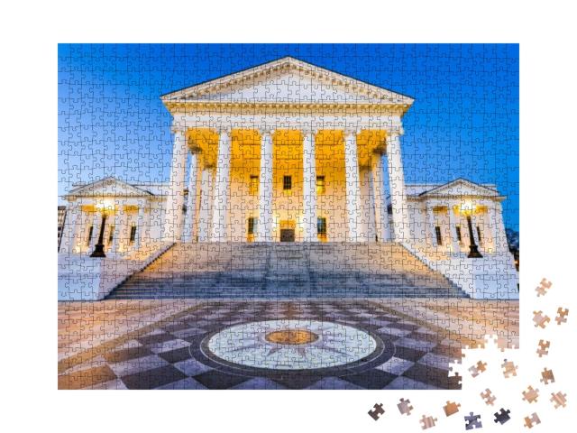 Puzzle 1000 Teile „Virginia State Capitol in Richmond, Virginia, USA“