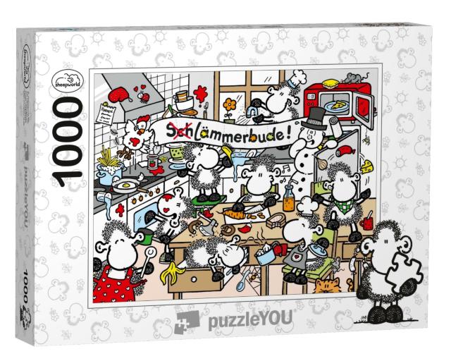Puzzle 1000 Teile „sheepworld Schlämmerbude 2“