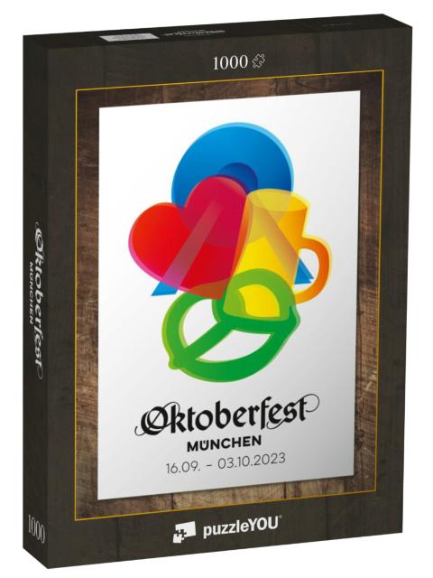 Puzzle 1000 Teile „OKTOBERFEST™ 2023 JAHRESMOTIV“