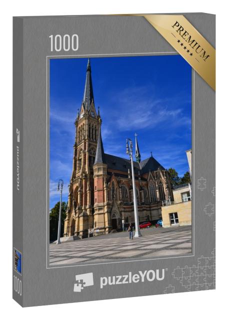 Puzzle 1000 Teile „Petrikirche, Chemnitz, Deutschland“