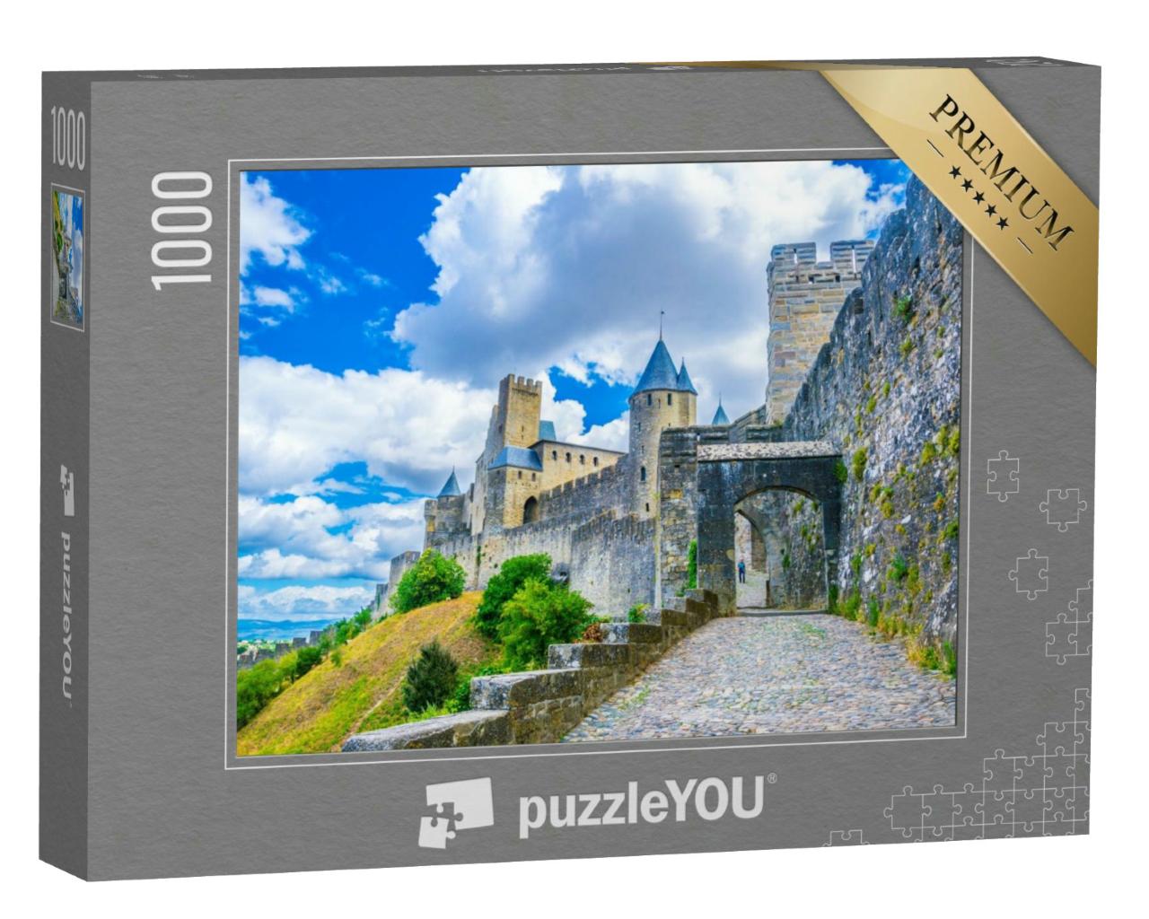 Puzzle 1000 Teile „Festung von Carcassonne in Frankreich “
